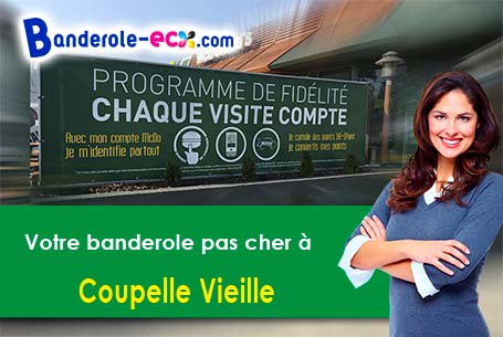 Création offerte de votre banderole personnalisée à Coupelle-Vieille (Pas-de-Calais/62310)