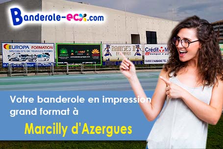 Fabrication sur mesure de votre banderole personnalisée à Marcilly-d'Azergues (Rhône/69380)